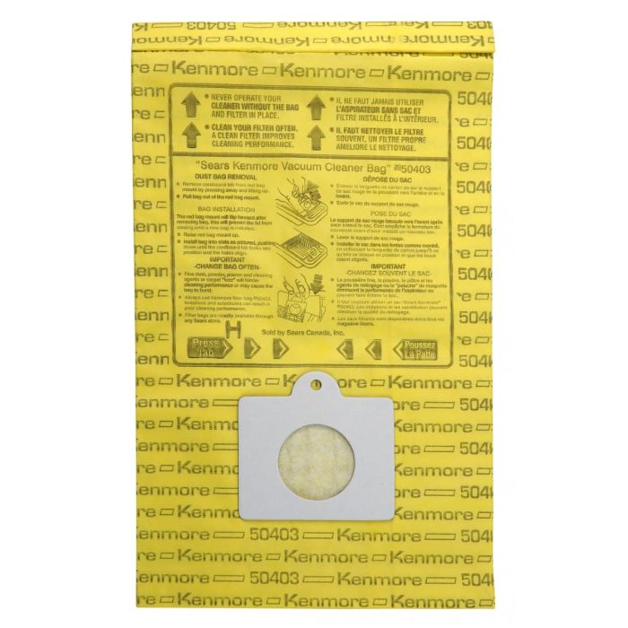 Kenmore5055yellowbags 700x700