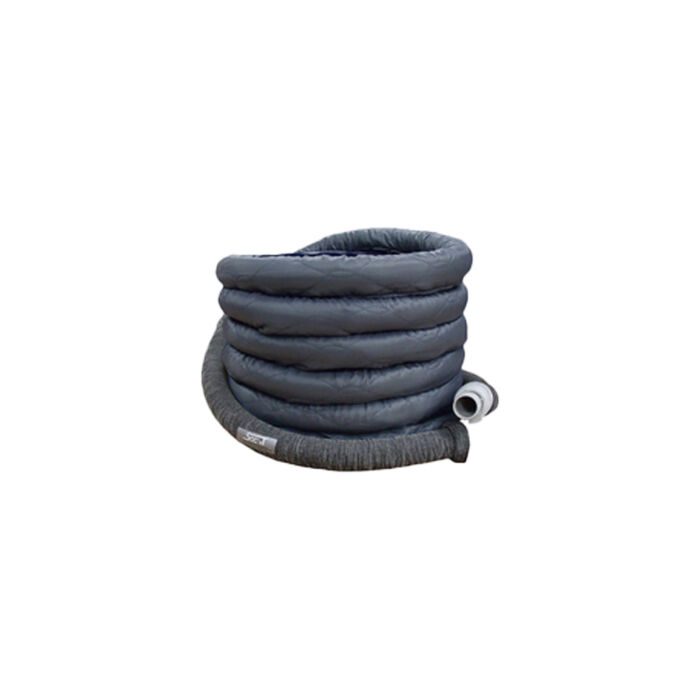 Hose cover hybrid knit padded zipper sock charcoal 700x700