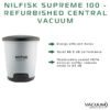 Nilfisk supreme 100 central vacuum 100x100