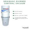 Drainvac dv1r800 central vacuum 100x100