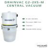 DrainVac G2-2X5-M Central Vacuum 2