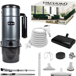 BEAM SC325 CENTRAL VACUUM WITH SWEEP GROOM KIT