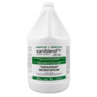 Saniblend rtu cleaner deodorizer disinfectant ready to use lemon 106 gal 4 l safeble eco710ru 200x200