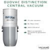 Duo vac distinction central vacuum 100x100