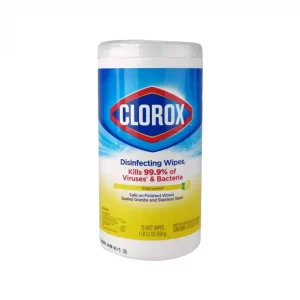 Disinfecting wipes clorox lemon fresh 75 per dispenser 300x300
