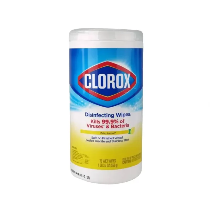 Disinfecting wipes clorox lemon fresh 75 per dispenser 700x700