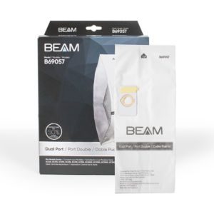 BEAM ATLIS 2 Hole Premium Central Vacuum Bags - (3pack)