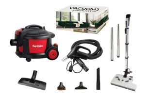 Sanitaire SC3700 Canister Vacuum With Lindhaus PB14E 15” Powerhead Kit
