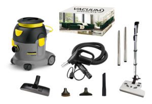 Karcher T10/1 Commercial Canister Vacuum #1.527-152.0 With Lindhaus PB14E 15” Powerhead Kit