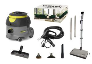 Karcher T12/1 Commercial Canister Vacuum #13551270 With Sweep Groom Powerhead Kit