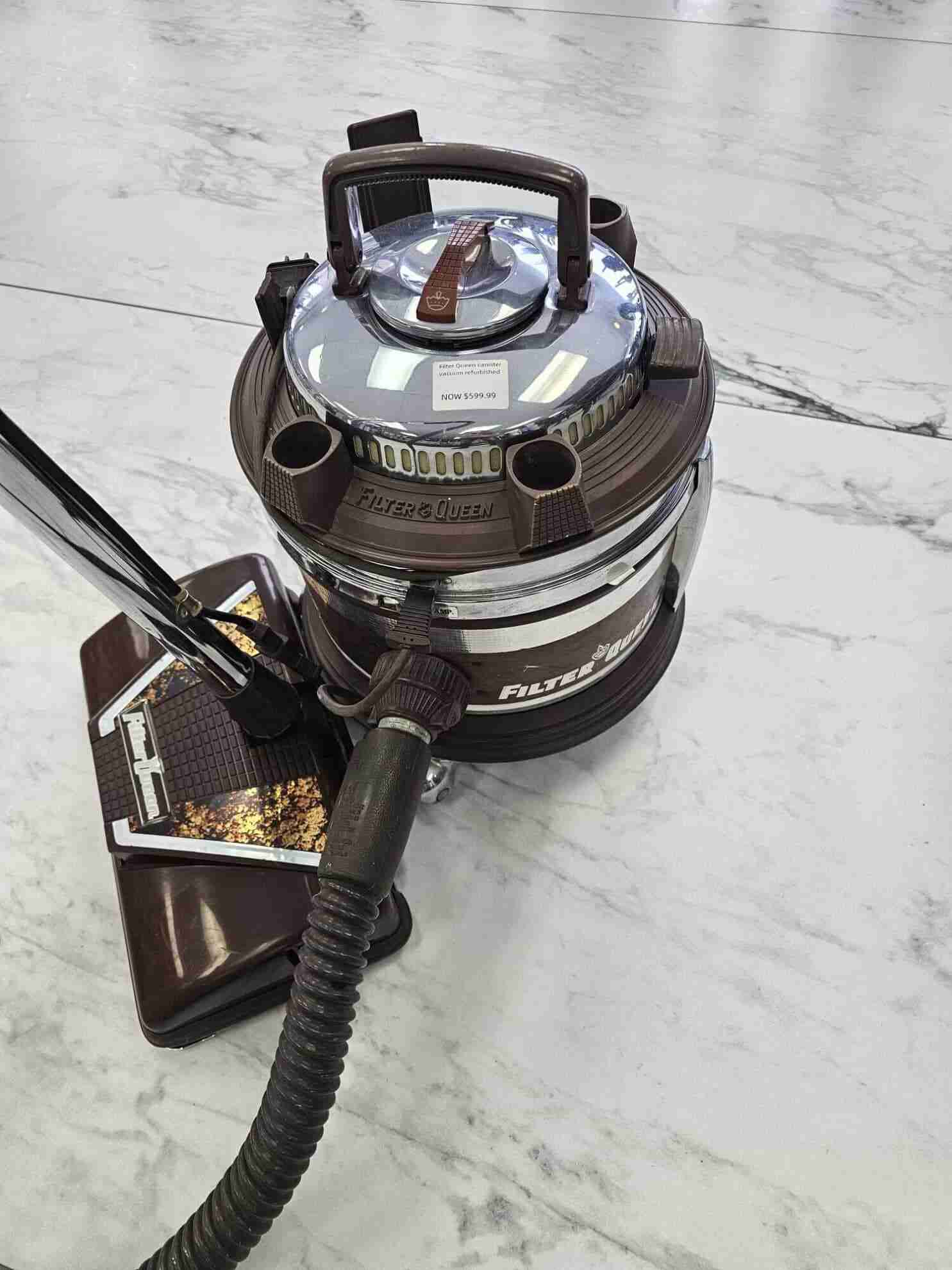 Filter Queen Majestic 700 Bagless Canister Vacuum Cleaner - Refurbished ...