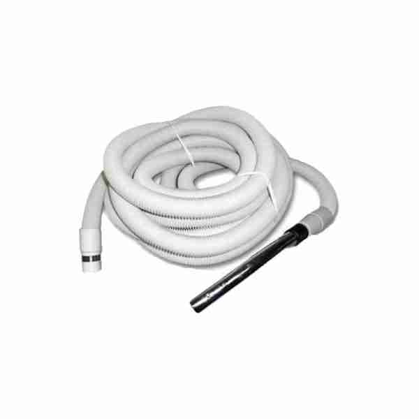 VS Central Vacuum Air Crush Proof Suction Hose With End - (Single Wall)