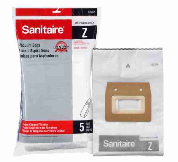 Sanitaire OEM Style Z Upright HEPA Bag 63881A - (Pack of 5)