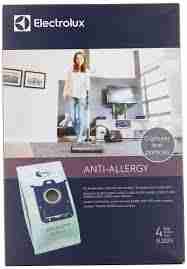 Electrolux OEM Anti-Allergy S Canister Bag EL202G- (Pack of 4)