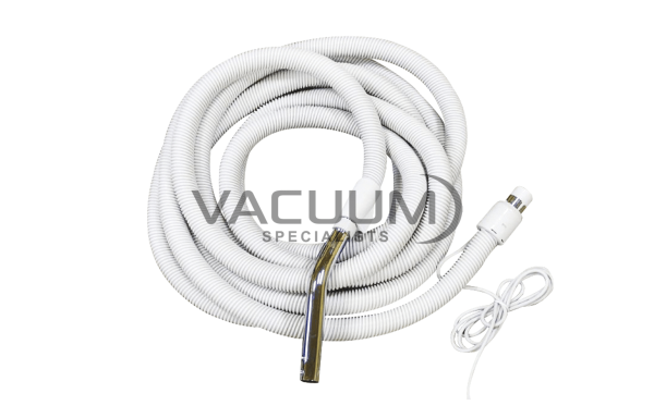 VS CCCP Straight Handle Central Vacuum Electric Crush Proof Suction Hose with Pigtail
