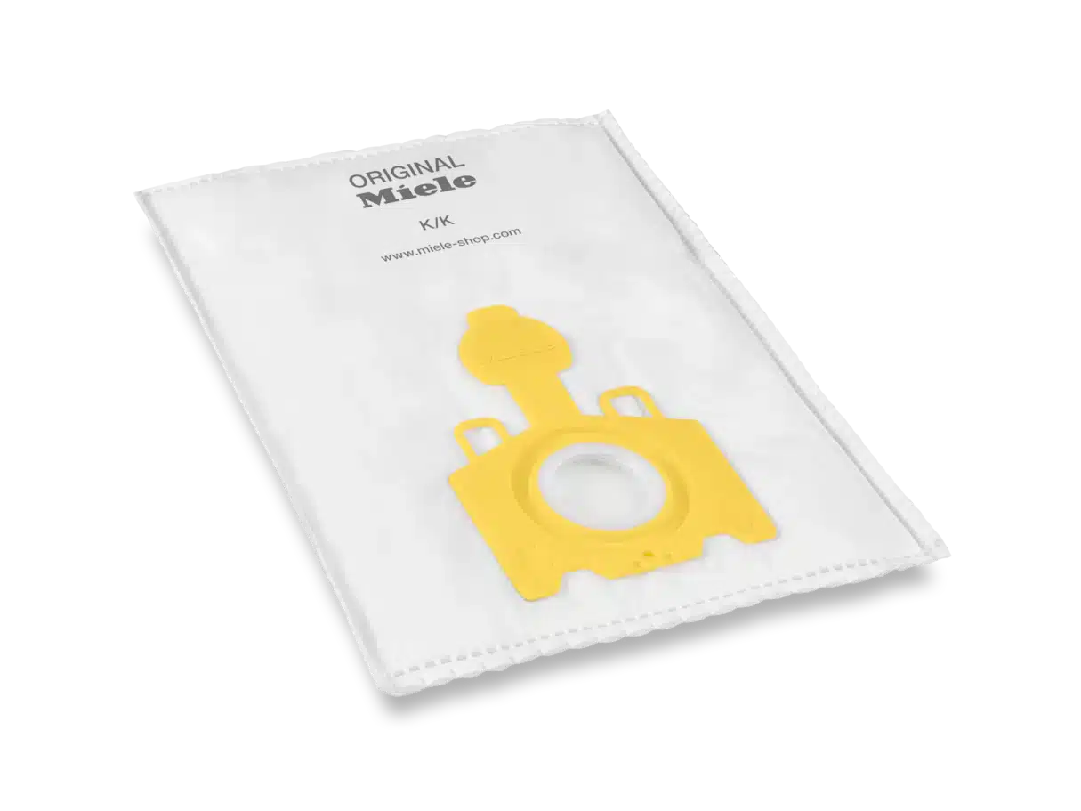 Miele OEM AirClean KK Upright 3D Efficiency Bag 10123240 - (Pack of 5 & 2 Filter) - Image 2