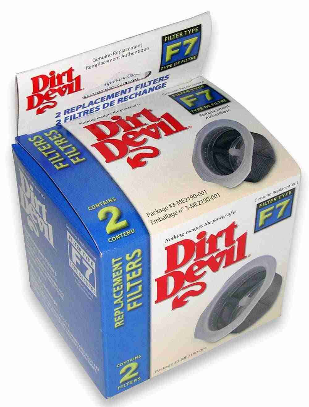 Dirt Devil OEM Type F7 Handheld Vacuum Dirt Tank Dust Cup Filter 3ME2190001 - (Pack of 2) - Image 2