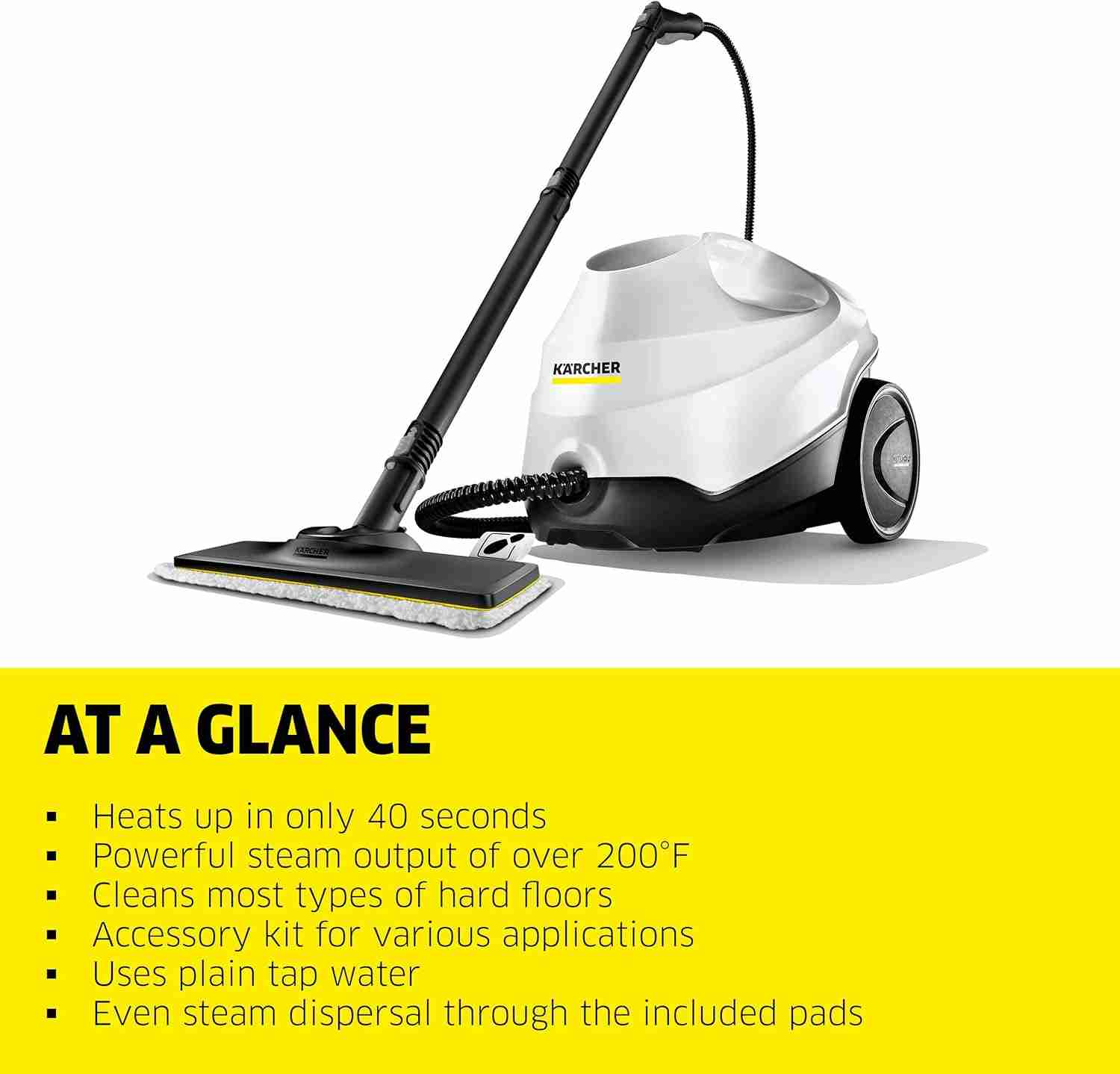 Karcher SC3 EasyFix Canister Steam Cleaner - Image 2