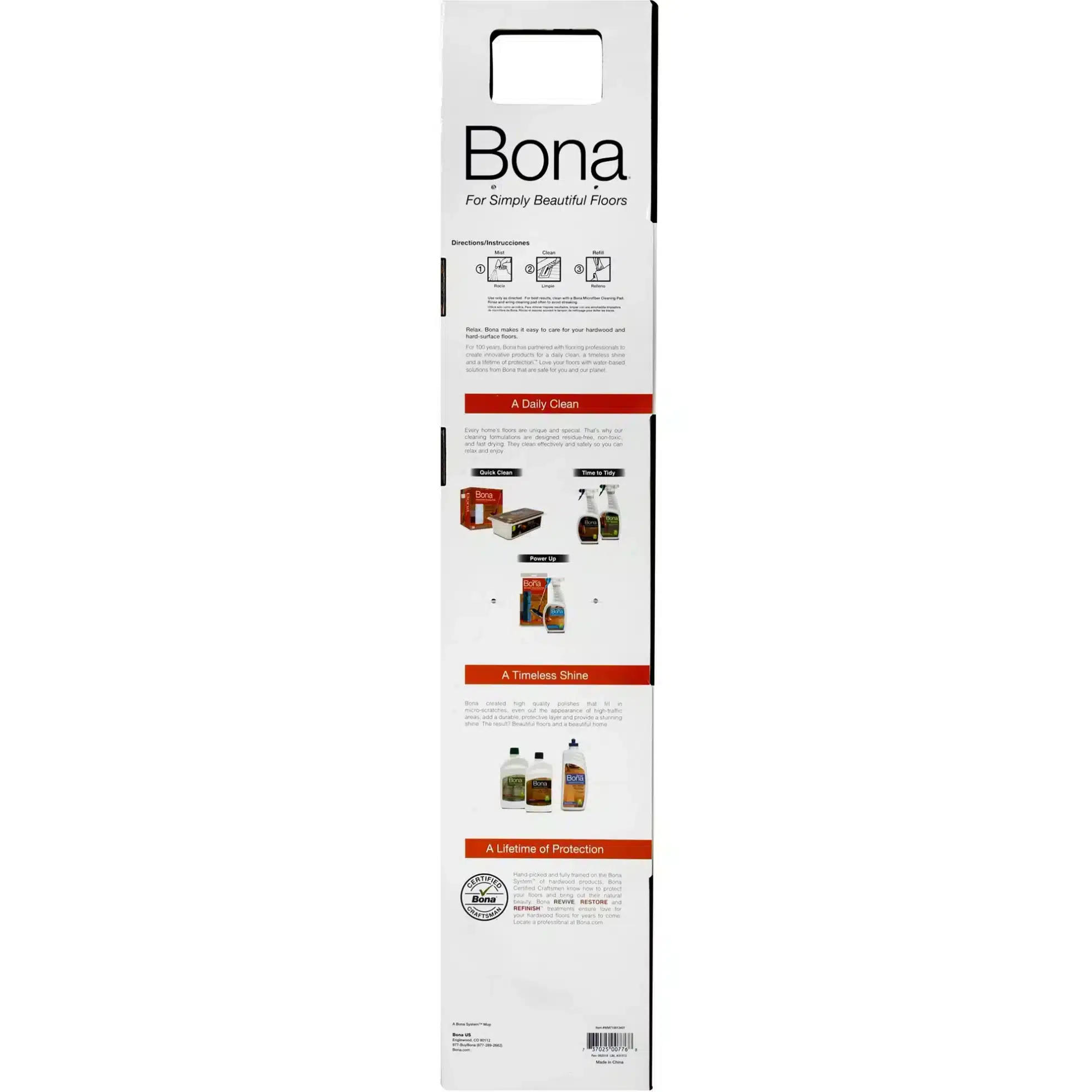 Bona Premium Microfiber Mop Hard-Surface Cleaner - Image 3