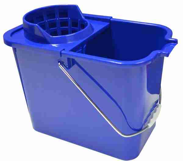 15 Qt Plastic Pail with Cone Wringer