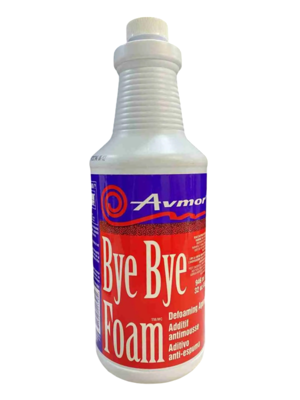 Avmor Liquid Bye Bye Foam Defoaming Agent  – 32 OZ