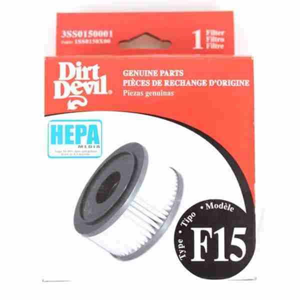 Dirt Devil OEM Type F15 Upright Dirt Tank Dust Cup HEPA Filter 3SS0150001