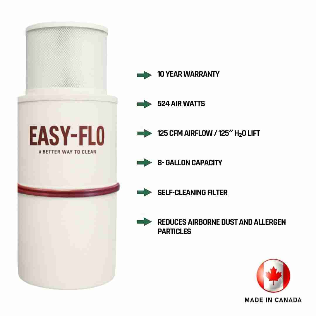 Easy-Flo PLS1500 Special Edition Bagged Central Vacuum Unit - Image 2