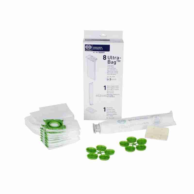 Sabo OEM X4 / X5 Upright Servicebox 5828AM - (Pack of 8 & 2 Filter)