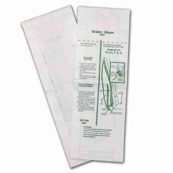 Eureka / Sanitaire Style F / G Upright Paper Bag 54924B / 63250A - (Pack of 3)
