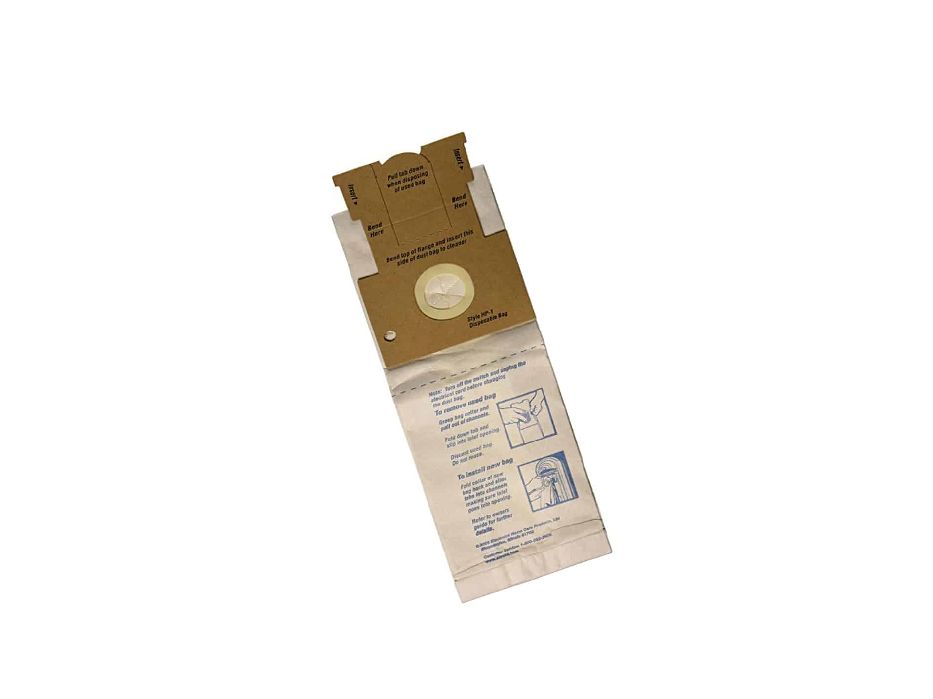 Eureka OEM Style HP-1 Upright Paper Bag 62423 - (Pack of 3)