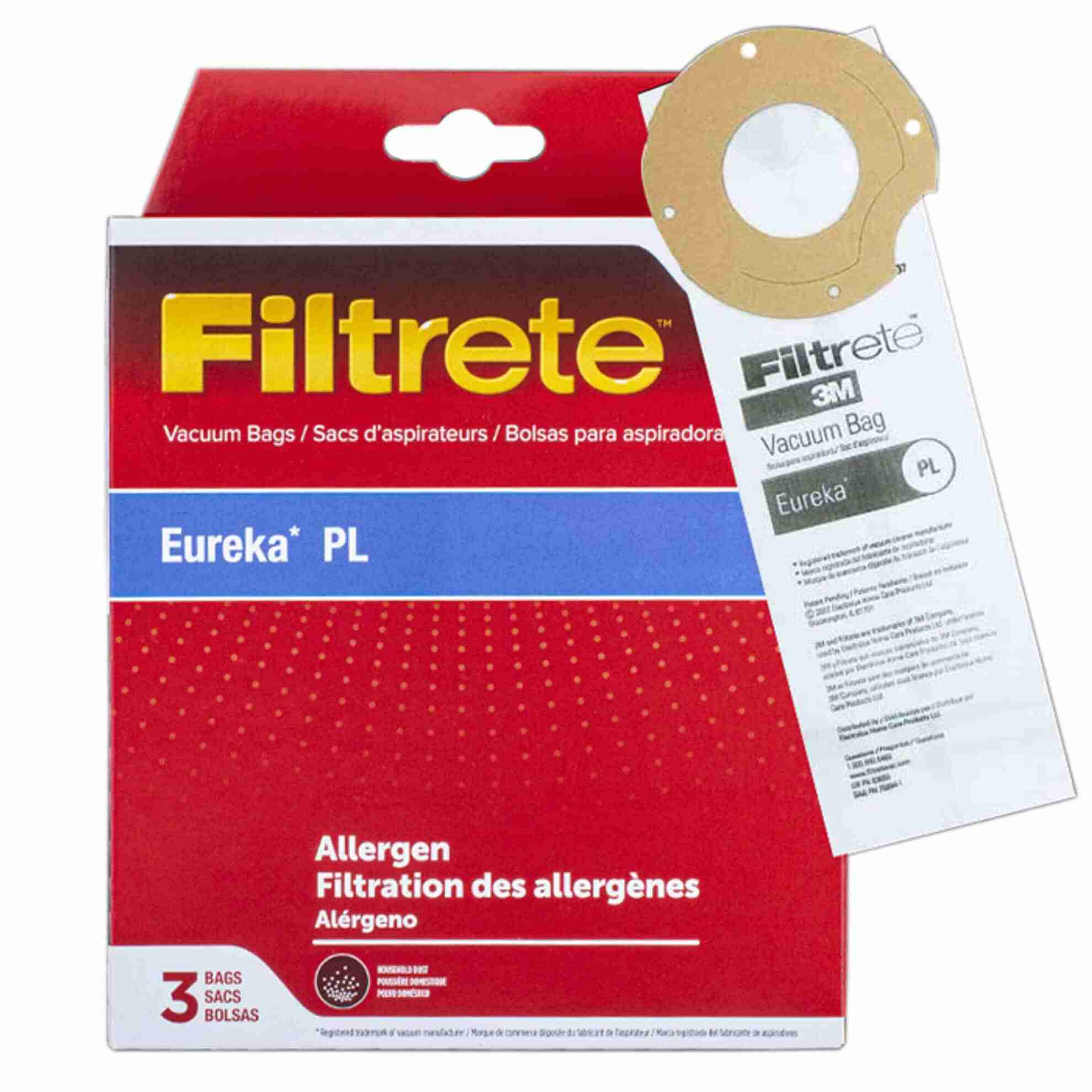 Eureka Style PL Upright Paper Bag 62389A - (Pack of 3) - Image 3