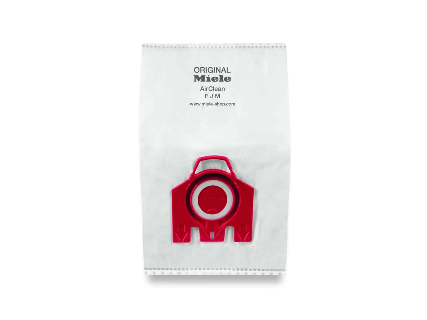 Miele OEM HyClean Air XL FJM Canister 3D Efficiency Bag 12901920 - (Pack of 8 & 4 Filter) - Image 2