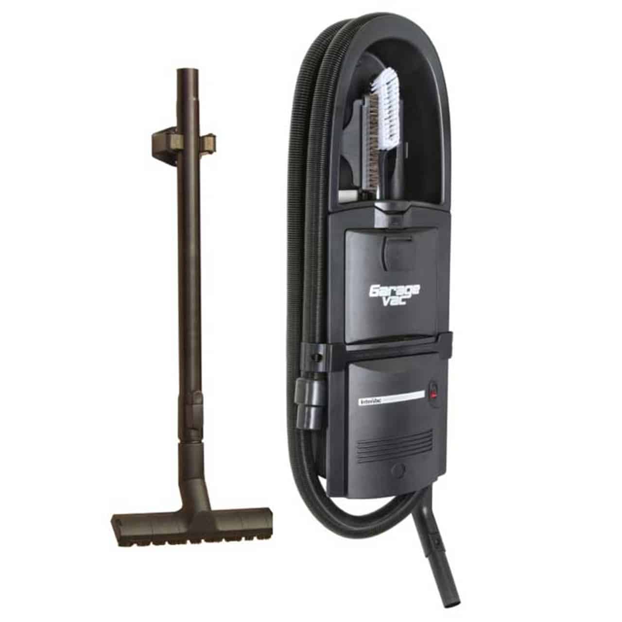 Intervac Wall-Mounting HEPA Bagged Garage Vacuum Cleaner System