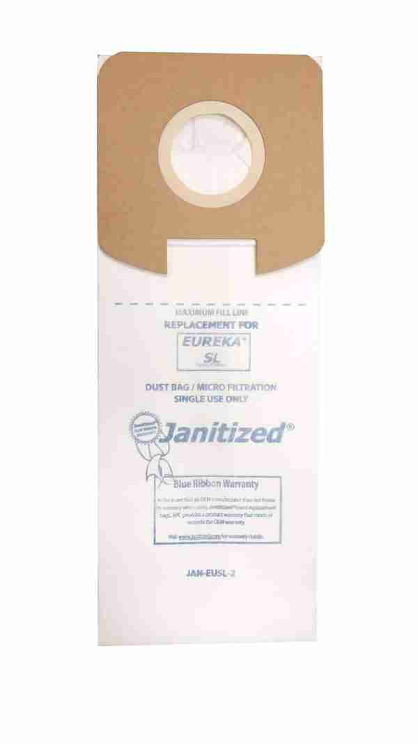 Janitized Upright Paper Bag JAN-EUSL-2 - (Pack of 3)