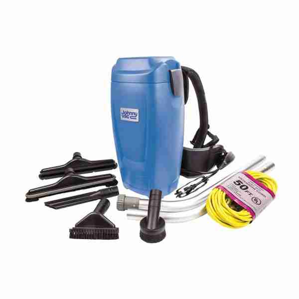 Johnny Vac JVBP6 HEPA Bagged Commercial Backpack Vacuum Cleaner
