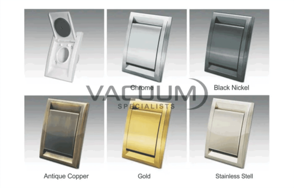 VS Metallic Deco Central Vacuum Inlet Valve