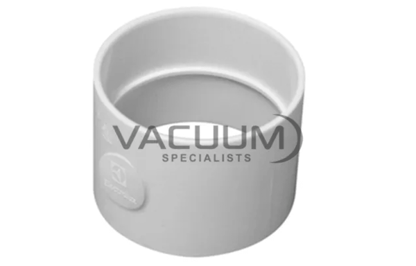 VS PVC Central Vacuum Fitting 765529W - 2" Stop Coupling