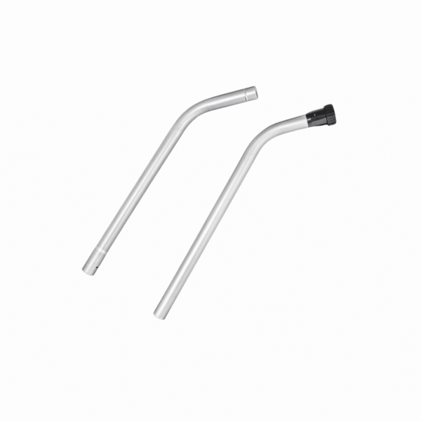 VS Industrial Threaded Nut Aluminum Two-Piece S Suction Tubing Wand 15243 - 1.5"