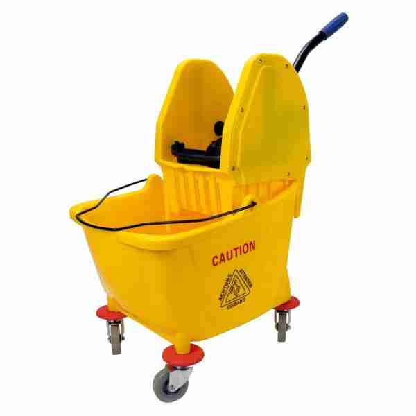 VS Industrial Downpress Wringer Bucket Set - 9 Gal