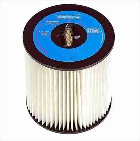 VacuFlo Central Vacuum Pre-Motor Cartridge Filter 8106-01 - 7''