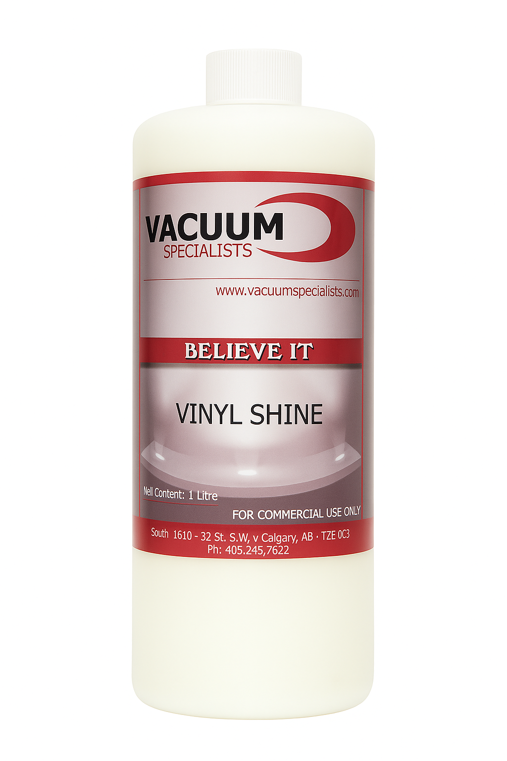 VS Liquid Industrial Vinyl Shine Cleaner - 1 L