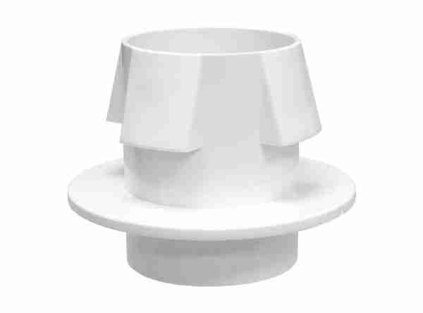 VS PVC Central Vacuum Bag Adapter 765542W - Spigot X Adapter