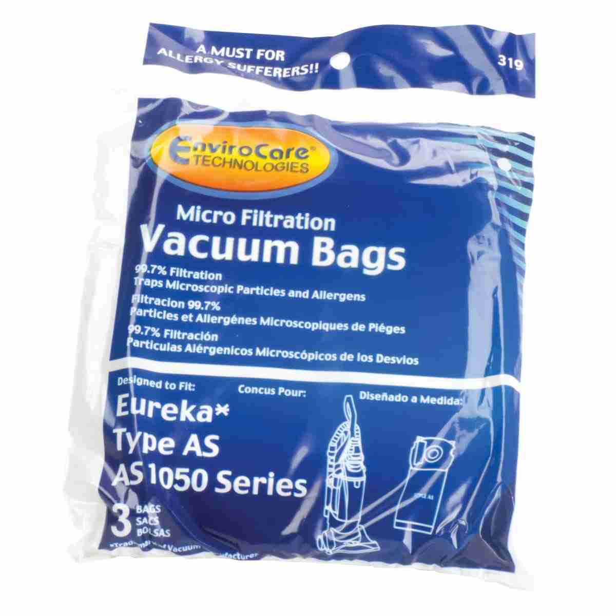 Eureka Style AS Upright Paper Bag 68155 - (Pack of 3) - Image 3