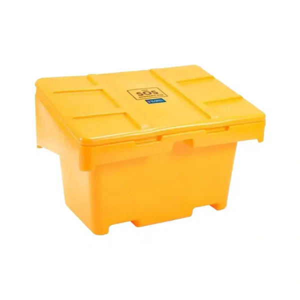 Global Industrial™ Lockable Outdoor Storage Container, 11 Cu. Ft. Capacity, Yellow
