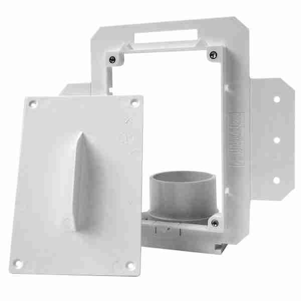 Hide-A-Hose HS5000 Central Vacuum Mounting Plate Valve Rough-In Kit HS5000R