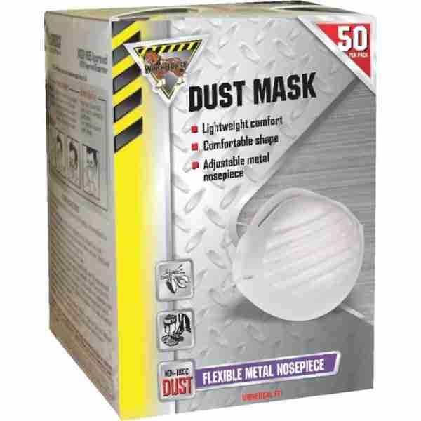 Workhorse® Disposable Glove Dust Mask - 50/Pack