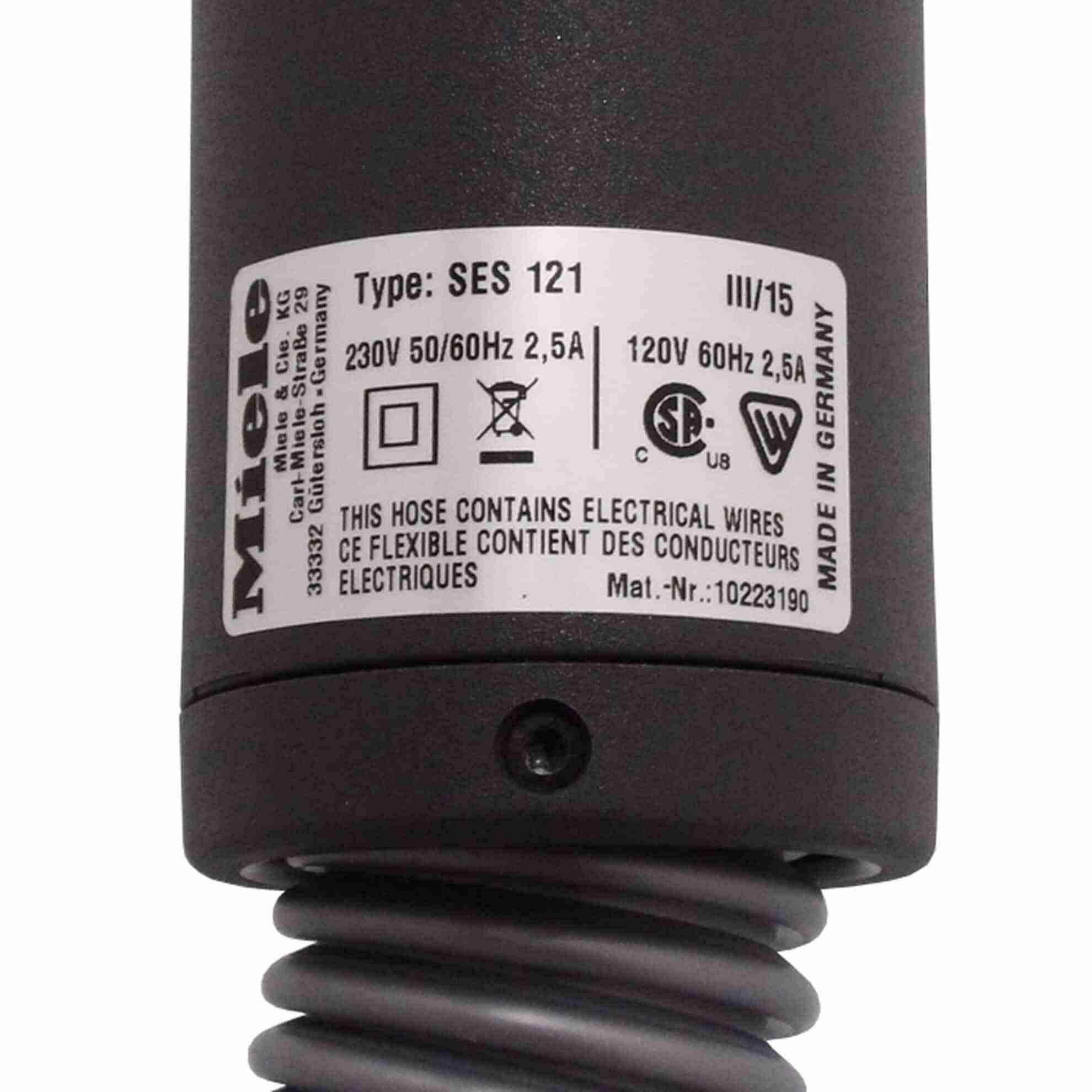 Miele OEM SES121 Canister Electric Suction Hose 10715783 - Image 6