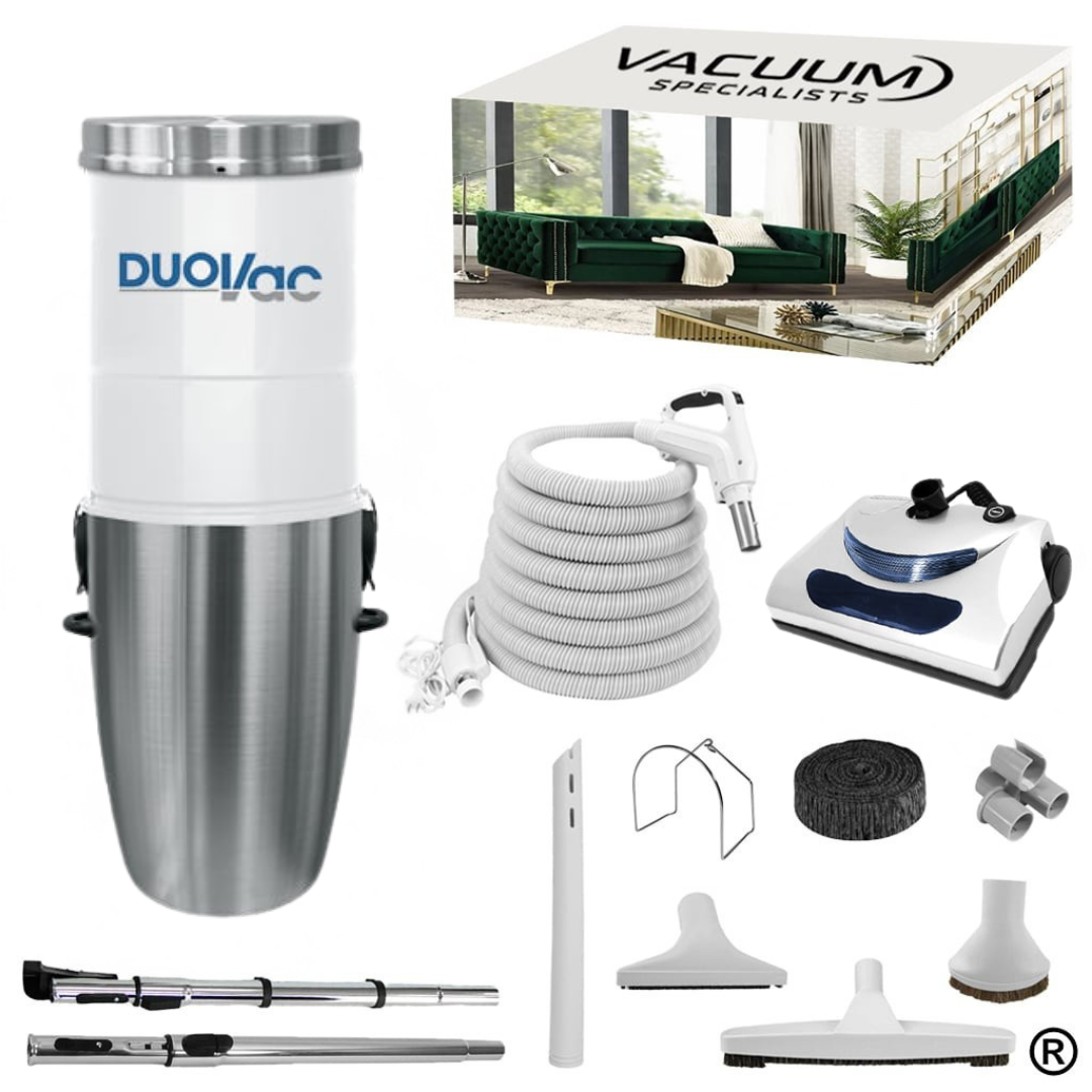 DuoVac Air 50 Central Vacuum Electric Accessory Cleaning Package