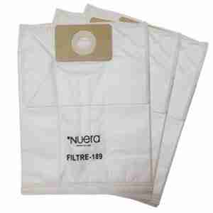 DuoVac / Husky OEM Filtre-189 Central Vacuum HEPA Bag - (Pack of 3)