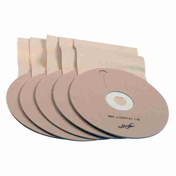 Johnny Vac / Ghibli T1 / Whirbel W1 OEM Round Style Square Backpack Paper Bag 111N- (Pack of 5)